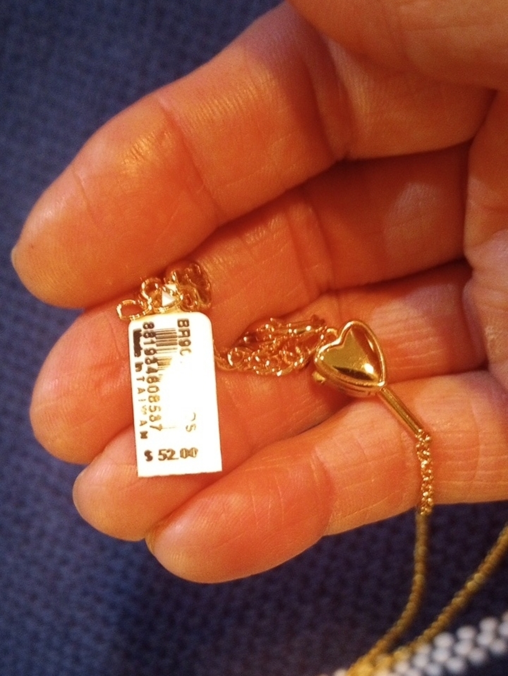 Brighton Gold-Tone Rope Chain Necklace - Picture 6 of 7